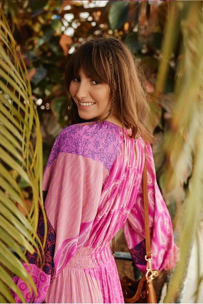 ROBE COLINET - LA PETITE ETOILE - IMPRIMEE SAREE - 2