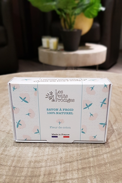 SAVON - LES PETITS PRODIGES - FLEUR DE COTON - 1