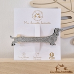 BARETTES CLIP - LES PETITES HIRONDELLES - TECKEL ARG - 1
