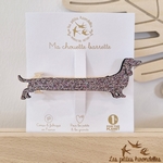 BARETTES CLIP - LES PETITES HIRONDELLES - TECKEL MULTI - 1