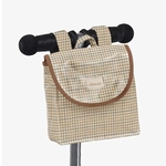 SAC A GUIDON JACK - MINIKANE - CARREAUX CARAMEL - 1