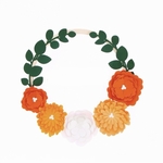 COURONNE DE FLEURS - AGENT PAPER - FLAMBOYANTE - 1