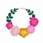 COURONNE DE FLEURS - AGENT PAPER - ROMANTIQUE - 1