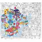 POSTER A COLORIER - OMY - FUN PARK - 2