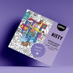 POSTER A COLORIER - OMY - KITTY - 1