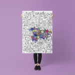 POSTER A COLORIER - OMY - KITTY - 2