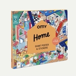 POSTER A STICKER - OMY - HOME - 1