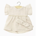 ROBE DAISY - MINIKANE - HEADBAND LATTE - 1