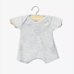 BABIES BODY SHORTY - MINIKANE - BLEU CHINE - 1