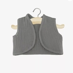 GILET TAO - MINIKANE - BABIES GRIS FONCE - 1