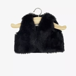 GILET TAO - MINIKANE - RABBIT NOIR - 1