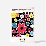 STICKER REFLECHISSANT VELO - RAINETTE - PETITES FLEURS - 1