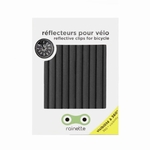 REFLECTEURS POUR ROUES DE VELO - RAINETTE - NOIR - 1
