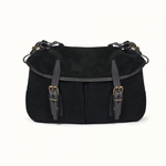 SAC MUSETTE LEATHER PM - BLEU DE CHAUFFE - NOIR - 1