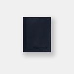 PORTE 10 CARTES DOUBLE PIQURE - LES ATELIERS FOURÈS - MARINE - 1