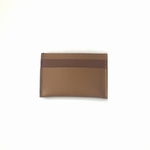 PORTE CARTE PLAT CUIR 7X10,5 - BANDIT MANCHOT - CAMEL - 1