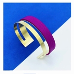 BRACELET AGATHE - JANE EYMAR - FUSHIA - 1