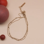 BRACELET CIRCLE DOUBLE - LES FEMMES A BARBES -  - 1