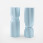 VASE DUO - MIMO - BLEU PASTEL - 1