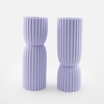 VASE DUO - MIMO - VIOLET PASTEL - 1