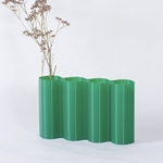 VASE ALVARO 2 - WARREN ET LAETITIA - VERT - 1