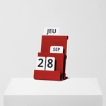 CALENDRIER JOE - WARREN ET LAETITIA - ROUGE - 1