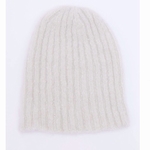 BONNET MOHAIR ET SOIE - MISSEGLE - ECRU - 1