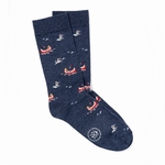 CHAUSSETTES CANOE - ROYALTIES - INDIGO - 1