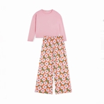 ENSEMBLE COTON BIO - WE ARE JOLIES - BOUGAINVILLIER ORANG - 1