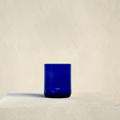 VERRES - Q DE BOUTEILLE - BLEU - 1