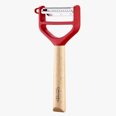EPLUCHEUR T DUO BOIS - OPINEL - ROUGE - 1