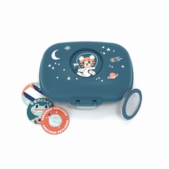 LA BOITE A GOUTER GRAPHIC - MON BENTO - BLEU COSMIC - 2