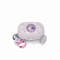 LA BOITE A GOUTER GRAPHIC - MON BENTO - VIOLET LICORNE - 2