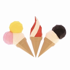 TROPHEE 3D - AGENT PAPER - TRIO GLACE PAPIER - 1