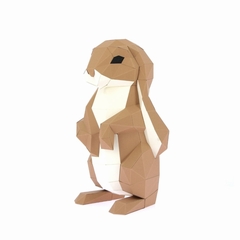 TROPHEE 3D - AGENT PAPER - LAPIN DEBOUT - 1
