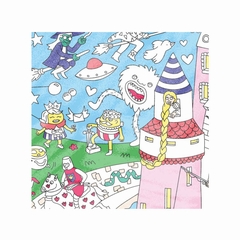 POSTER A COLORIER - OMY - MAGIC - 2