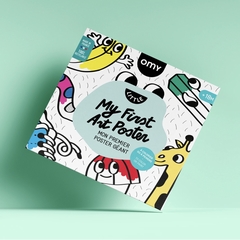 POSTER A COLORIER - OMY - MY FIRST ART POSTER - 1