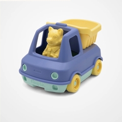 PREMIERS CAMIONS-TRAINS - LE JOUET SIMPLE - CAMIONBENNE PASTEL - 1