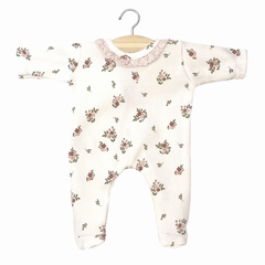 BABIES DORS BIEN COMBINAISON - MINIKANE - CAMILLE FLEURS ROSES - 1