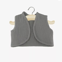 GILET TAO - MINIKANE - BABIES GRIS FONCE - 1
