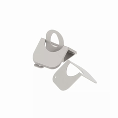 MOUILLETTE COQUETIER - POUEB - GRIS PERLE - 1