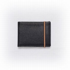 PORTE-CARTE SANS MONNAIE - CARRE ROYAL - NOIR - 1