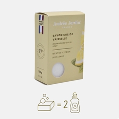 PRODUIT VAISSELLE SOLIDE 150G - ANDRÉE JARDIN - MENTHE CITRON - 1