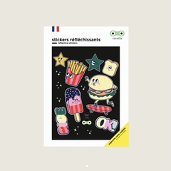 GRAND STICKER REFLECHISSANT - RAINETTE - FOOD - 1