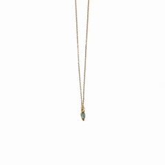 COLLIER PENDENTIF BOHEME - LES CLEIAS - VERT - 1