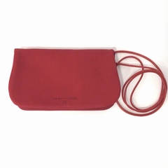 GRANDE POCHETTE NOMADE CUIR - LES ATELIERS FOURÈS - ROUGE - 1