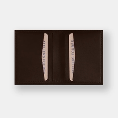 PORTE 10 CARTES DOUBLE PIQURE - LES ATELIERS FOURÈS - CAFE - 2