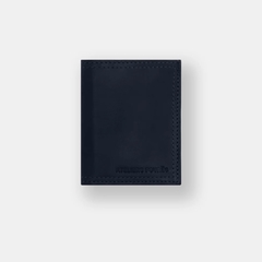 PORTE 10 CARTES DOUBLE PIQURE - LES ATELIERS FOURÈS - MARINE - 1