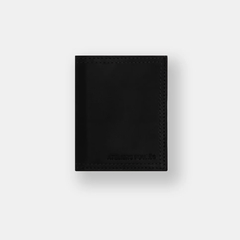 PORTE 10 CARTES DOUBLE PIQURE - LES ATELIERS FOURÈS - NOIR - 1