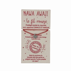 BRACELET MAGIQUE - MAS DU ROSEAU - FIL ROUGE - 1